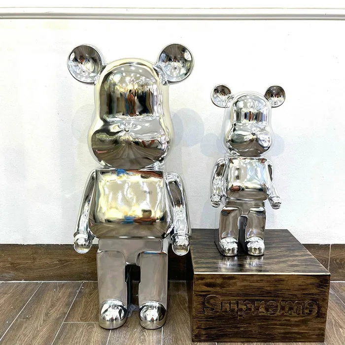 Tượng gấu mô hình trưng bày Bearbrick BlingTU038 | Nội Thất 360 Decor