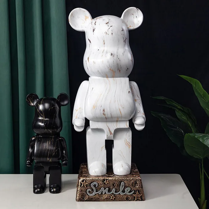 Mô Hình Gấu Bearbrick Sơn Thường Kích Thước 50 80 cm