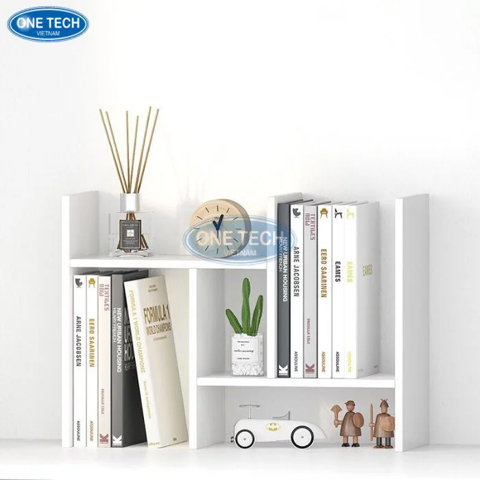 Gợi ý 10+ mẫu kệ decor bàn học tiện ích, thông minh nhất