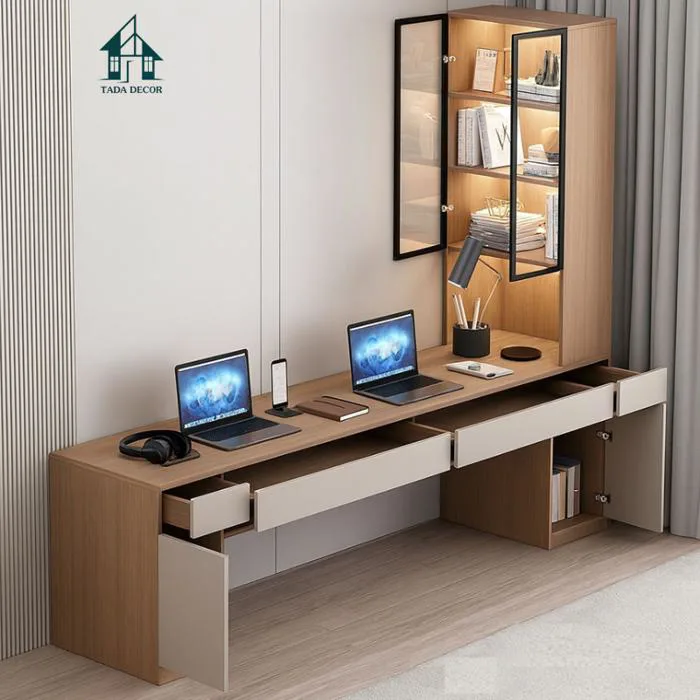 Bàn học thông minh đa năng nhỏ gọn TADA Decor | TDBH01