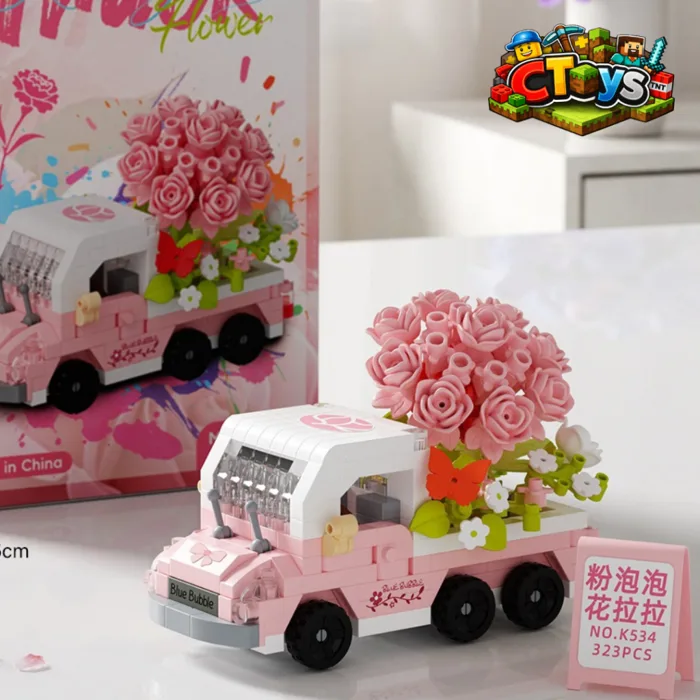 Mô Hình Lắp Ráp Xe Bán Tải Chở Hoa - Đồ Chơi Xếp Hình Decor Bàn Học Quà  Tặng Siêu Xinh CTLG028 | Shopee Việt Nam