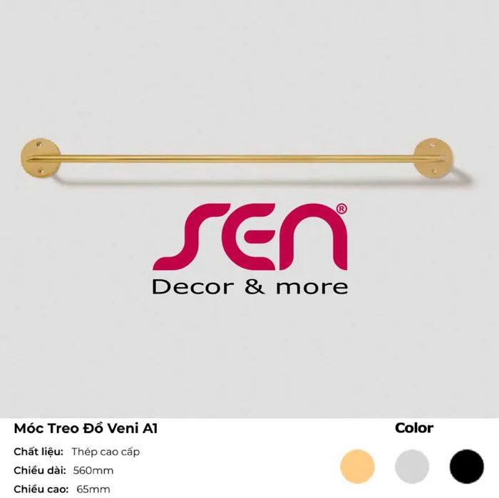 Móc Treo Đồ Dang Thanh Luxury Veni A2 - SenDecor.vn