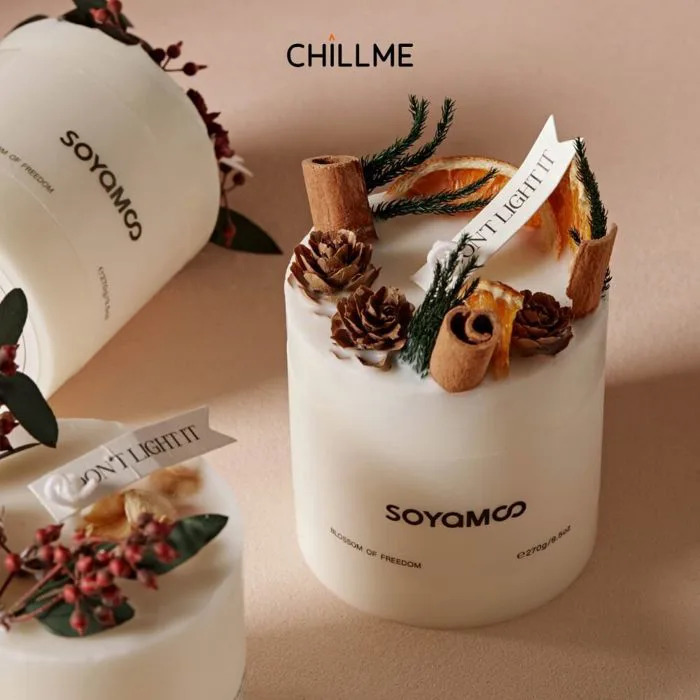 Nến thơm handmade Citta hoa cỏ 4 mùa hương thơm tự nhiên thư giãn tran –  Chillme Candle - Thương hiệu chuyên nến thơm, tinh dầu tán hương