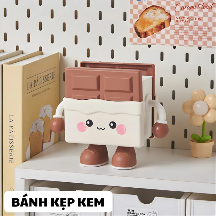 Ống Đựng Bút Để Bàn Hoạt Hình Dễ Thương, Hộp Cắm Bút Đựng Đồ Dùng Học Tập  Decor Trang Trí Bàn Học