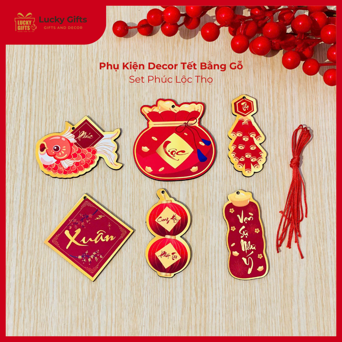 Phụ kiện decor – Xưởng Hộp Gỗ - Quà Tết Doanh Nghiệp | LuckyGifts.vn