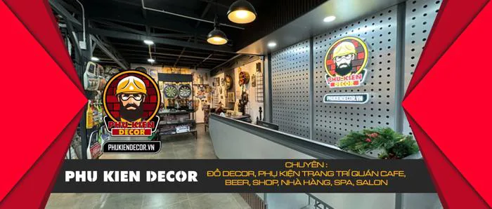 Cửa Hàng Phụ Kiện Decor - Chuyên Đồ Trang Trí Quán Cafe, Nhà Hàng, Quán Ăn,  Bia,