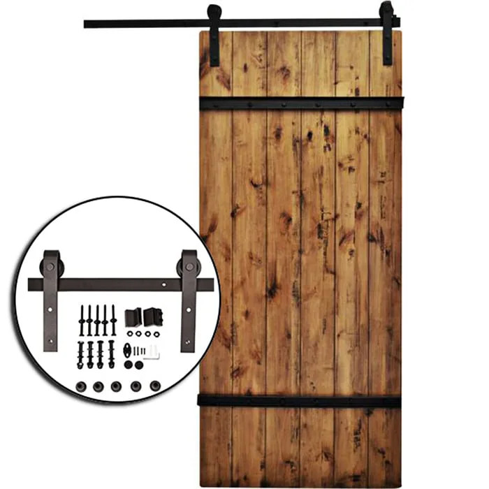 Phụ kiện Cửa Lùa Barn Door Bánh Nhỏ - Tân Cảng Decor - Phụ Kiện Mộc cơ khí  toàn quốc Phụ kiện ray Barn Door