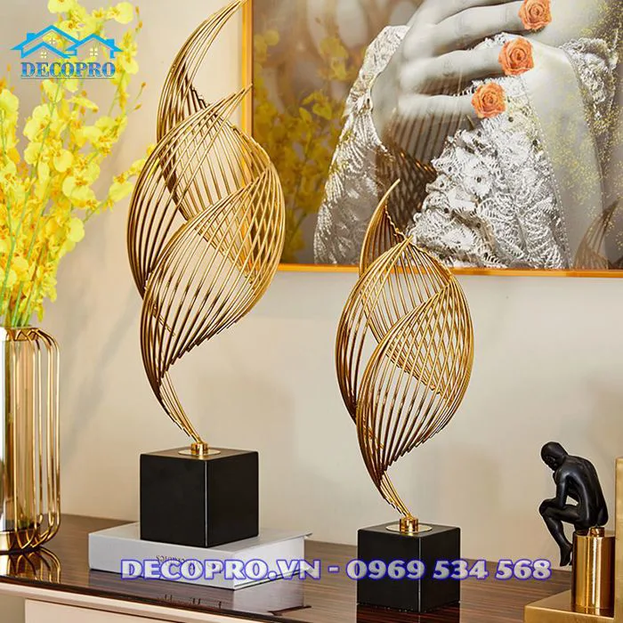 Đồ Decor Phù Điêu Hợp Kim KS035 A6