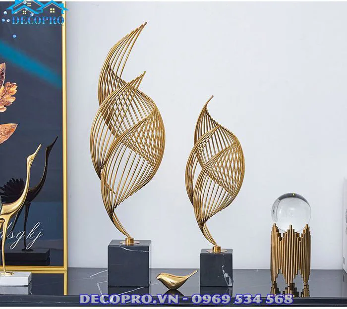 Đồ Decor Phù Điêu Hợp Kim KS035 A6