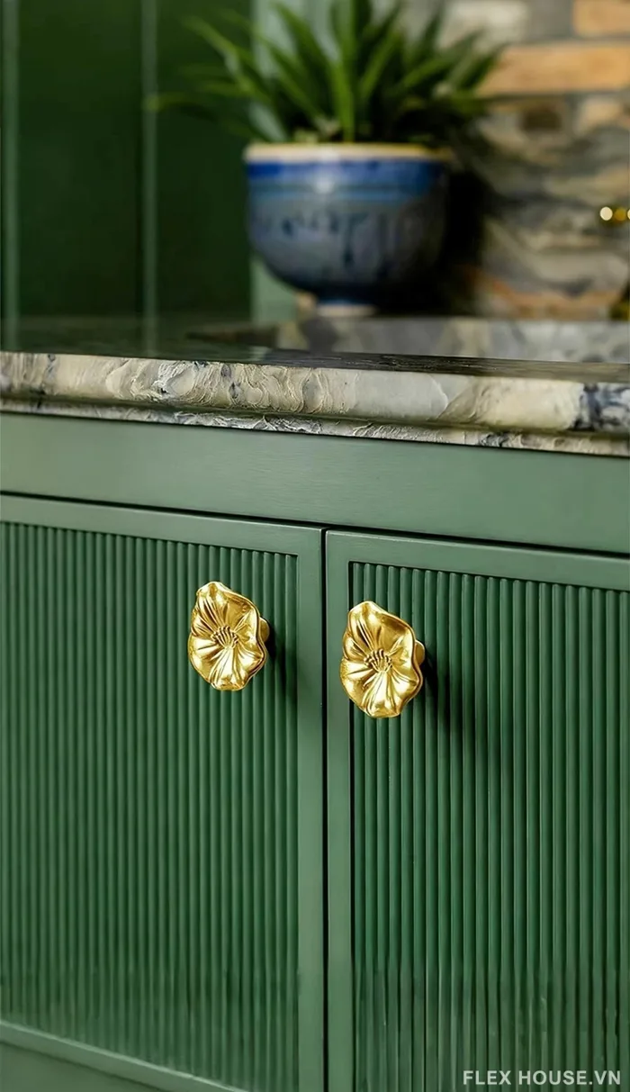 Tay nắm tủ hình bông hoa – Phụ kiện decor không thể thiếu dịp 8/3 |  Flexhouse VN