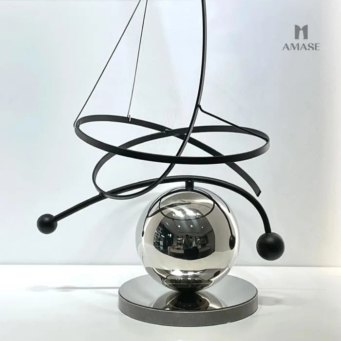 Décor trừu tượng kim loại hiện đại