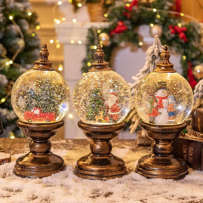 TỔNG HỢP NHỮNG MẪU QUẢ CẦU TUYẾT GIÁNG SINH TẠI ideashop