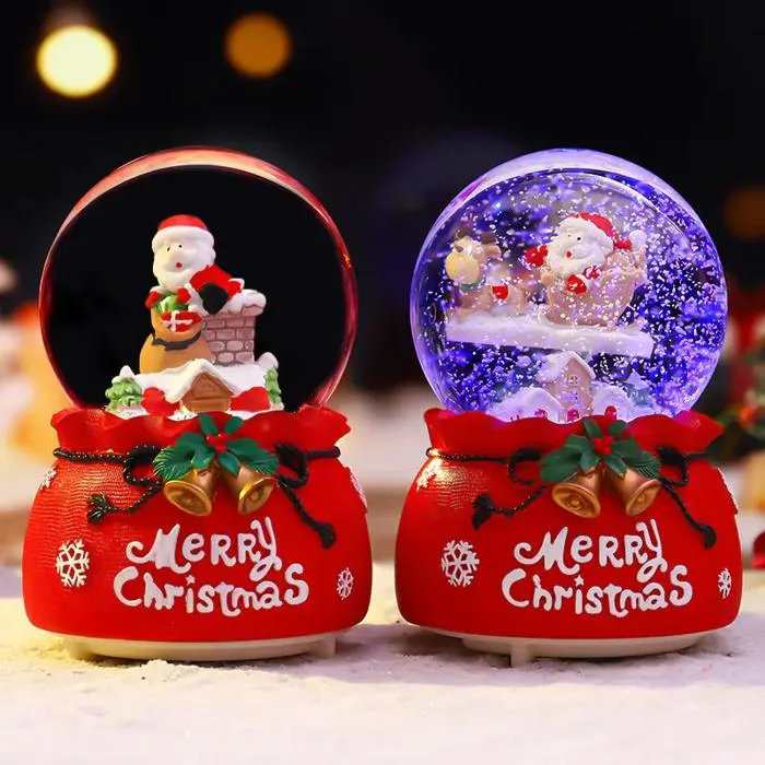Quả cầu pha lê tuyết cặp đôi tình nhân có đèn phát sáng, Hộp nhạc pha lê dễ  thương decor, làm quà tặng ý nghĩa - TikTok Shop Vietnam