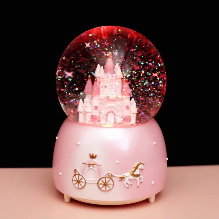 Quả cầu tuyết hình Lâu Đài làm quà tặng, trang trí nhà cửa siêu đáng yêu  PHUONG DECOR | Shopee Việt Nam