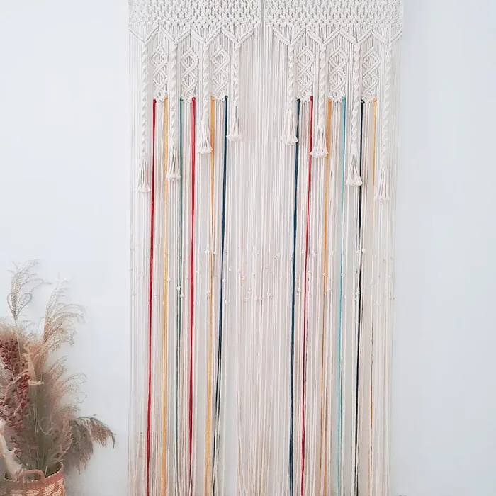 Rèm cửa macrame vintage decor | Shopee Việt Nam