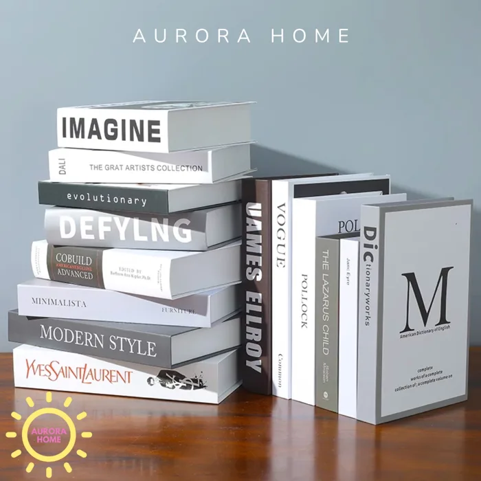 Sách giả decor - BST Sách giả đẹp, đa dạng phong cách | Aurora Home