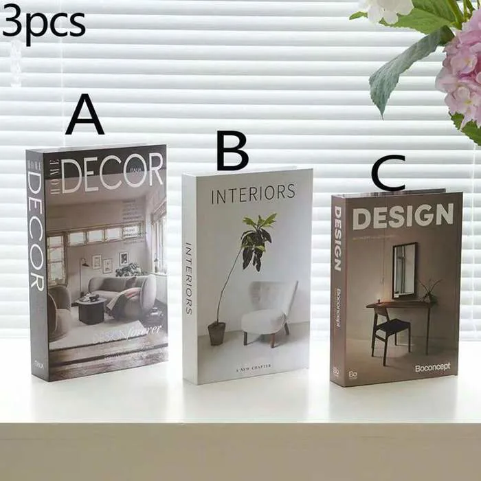 1/3 cuốn sách giả gấp gọn, vật trang trí sách phong cách tối giản, sách giả  trang trí phòng mẫu, phù hợp trang trí bàn cà phê, cũng hoàn hảo làm quà  tặng lễ hội - Product Video