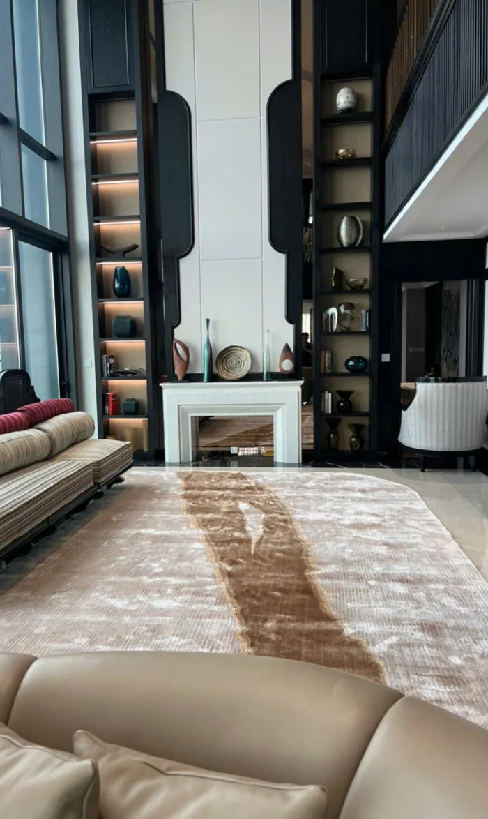 Thảm decor trang trí sofa phòng khách, phòng ngủ, không gian