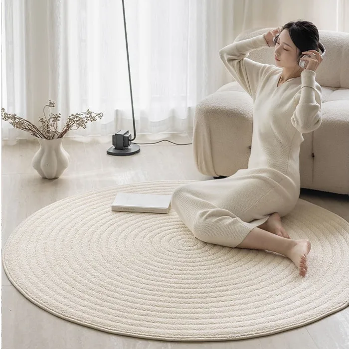 Thảm Trải Sàn Phòng Khách Decor Hình Tròn Họa Tiết Vòng Tròn Sang Trọng Thảm  Dệt Phòng Khách, Thảm Decor | Shopee Việt Nam