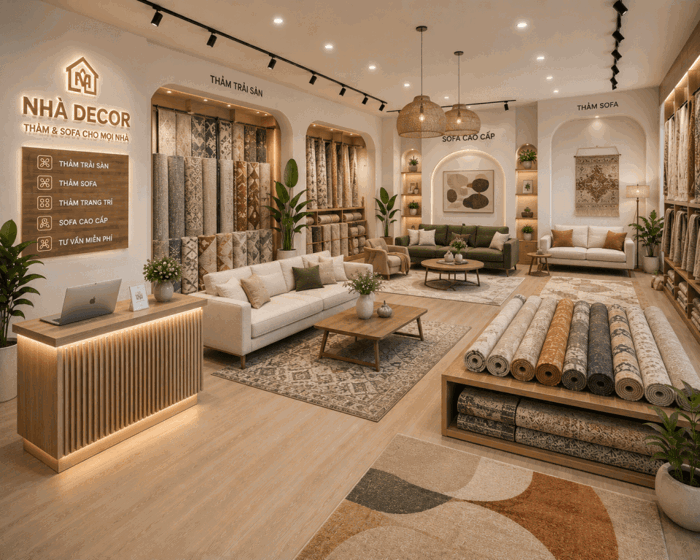Thảm Phòng Khách Đẹp Hiện Đại Cho Chung Cư, Nhà Phố | DecoViet