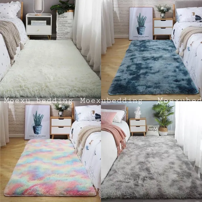 Thảm Lông Trải Sàn 80cm x 200cm hình chữ nhật decor phòng trải phòng ngủ  phòng khách trang trí phòng làm phông chụp mẫu | Shopee Việt Nam