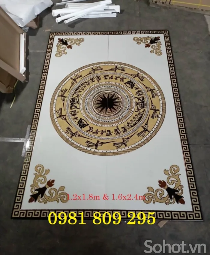 Gạch Thảm Lát Nền - Gạch Thảm Trang Trí Phòng Khách - Sảnh Đẹp - Thanh Hoá  - SoHot.vn