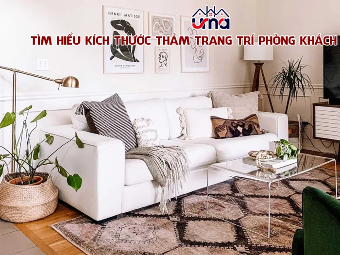 Xu hướng chọn thảm trang trí phòng khách hiện nay