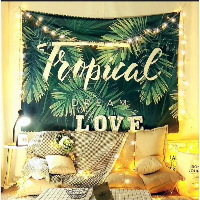 [ 200x150cm -Tặng 3 quà] Thảm treo tường, Decor phòng ngủ, vải treo tường,  tranh treo tường size lớn vintage