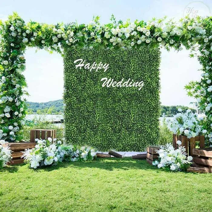Thảm Cỏ Treo Tường – Cỏ Nhựa Trang Trí Tường – Hoa Decor