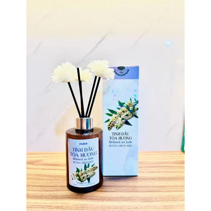 [Bản mới] Tinh dầu toả hương dịu nhẹ Ynikala 250ml có kèm que khuếch tán