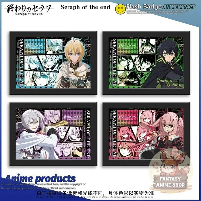 Khung Ảnh Để Bàn Anime Owari no Seraph - Tranh Decor Trang Trí Góc Học Tập  14.1*10.8cm | Shopee Việt Nam