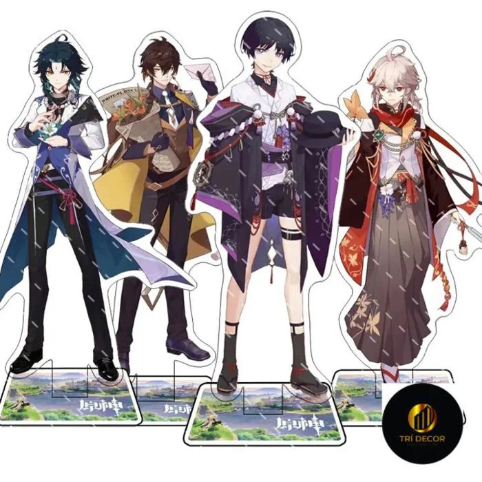Mô hình Standee Anime Genshin Impact Shikanoin Heizou Phụ kiện trang trí để  bàn góc học tập | Lazada Việt Nam