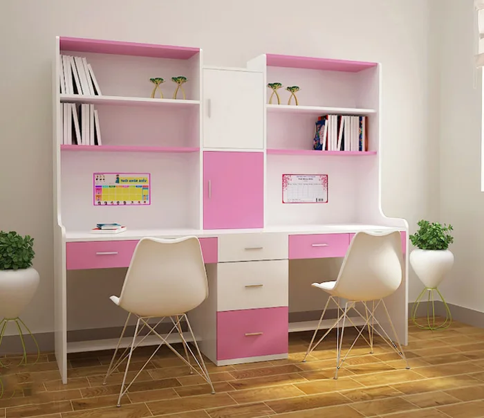Lựa Chọn Trang Trí Góc Học Tập Sáng Tạo Cho Bé Gái