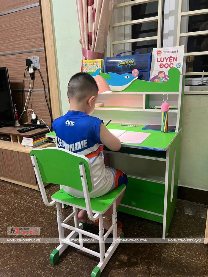 Góc học tập cho trẻ tại nhà, đặt hướng nào và cao bao nhiêu
