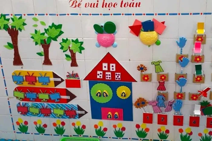 50+ mẫu trang trí lớp mầm non theo hướng mở mới nhất 2025