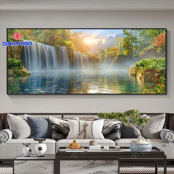 Tranh decor phong cảnh đẹp, tinh tế cho không gian sống – In UV Đinh Phan