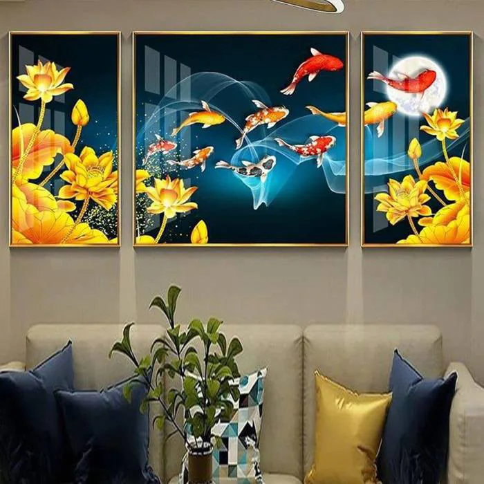 Tranh treo tường phòng khách Đẹp, Hiện đại, Hợp phong thủy, Giá rẻ