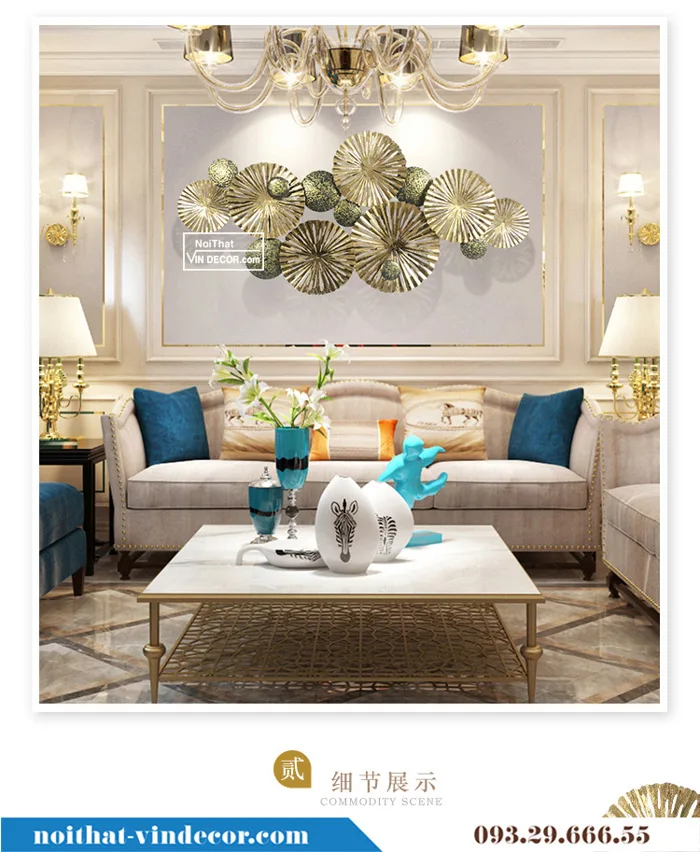 Tranh decor trang trí phòng khách TBB 186