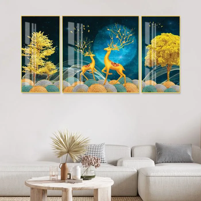 Tranh Tráng Gương, Tranh Treo Tường Phòng Khách, Tranh Decor 2