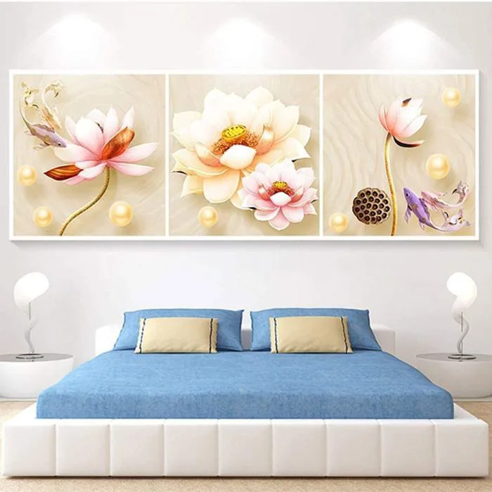 Chú ý tranh treo phong thuỷ phòng ngủ nên và không nên