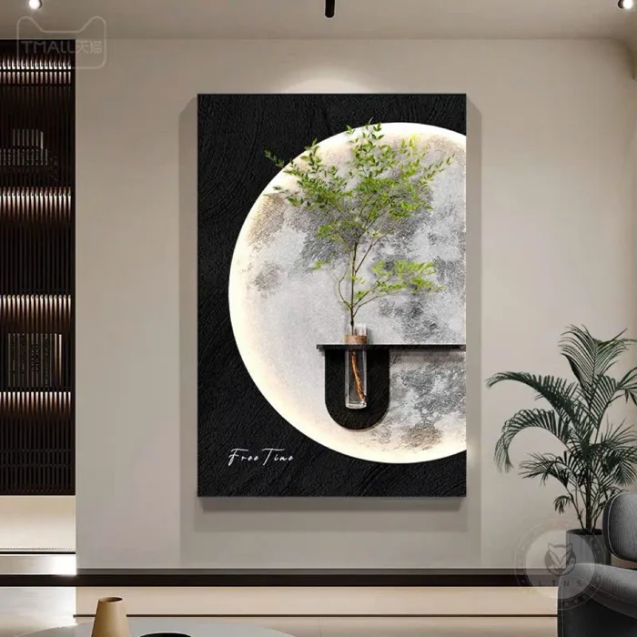 Tranh Đèn Led Treo Tường Cắm Hoa Decor Nhà Sang Trọng [ SIZE TO ], Tranh  Trang Trí Phòng Khách, Quán Cafe, Cửa Hàng | Shopee Việt Nam