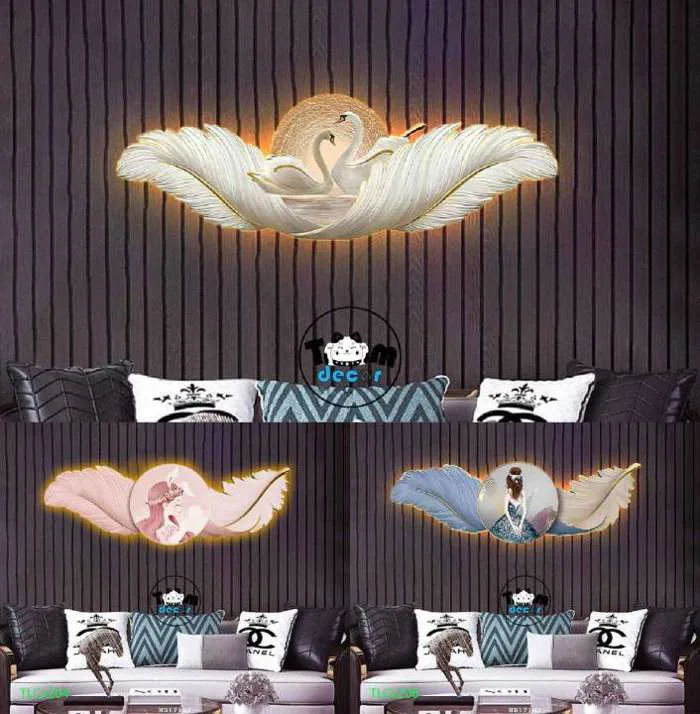 Tranh điện led nhiều mẫu đẹp decor phòng ngủ,phòng khách,spa,nail... |  Lazada Việt Nam