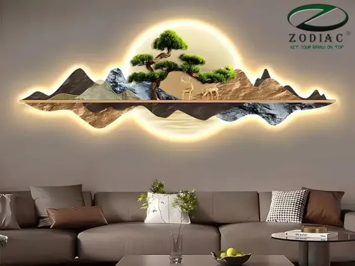 Tranh Điện Treo Tường: Giải Pháp Trang Trí Nội Thất Hiện Đại