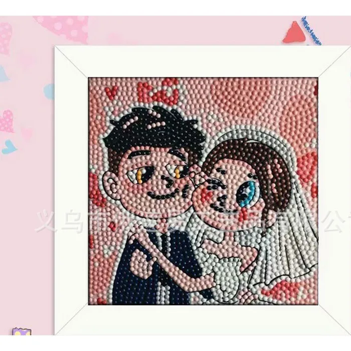 Tranh Đính Đá Mini Dễ Thương Tự Làm – Decor Trang Trí Bàn Làm Việc, Góc Học  Tập, Phòng Ngủ Xinh Xắn | Shopee Việt Nam