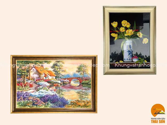 TOP] 25+ Mẫu khung tranh đính đá trang trí bắt mắt nhất