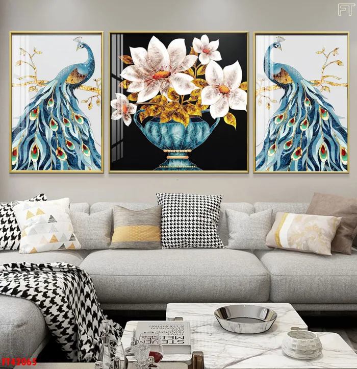 Tranh Tráng Gương Đính Đá FT42065 - DanaWall Đà Nẵng