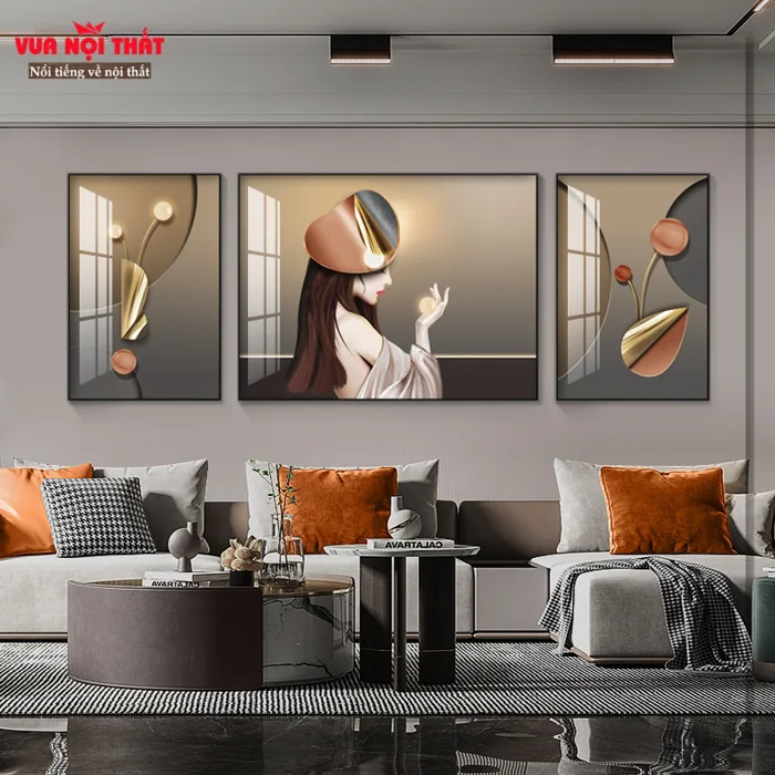 Bộ tranh tráng gương 3D cao cấp TT53 giá xưởng | Vuanoithat