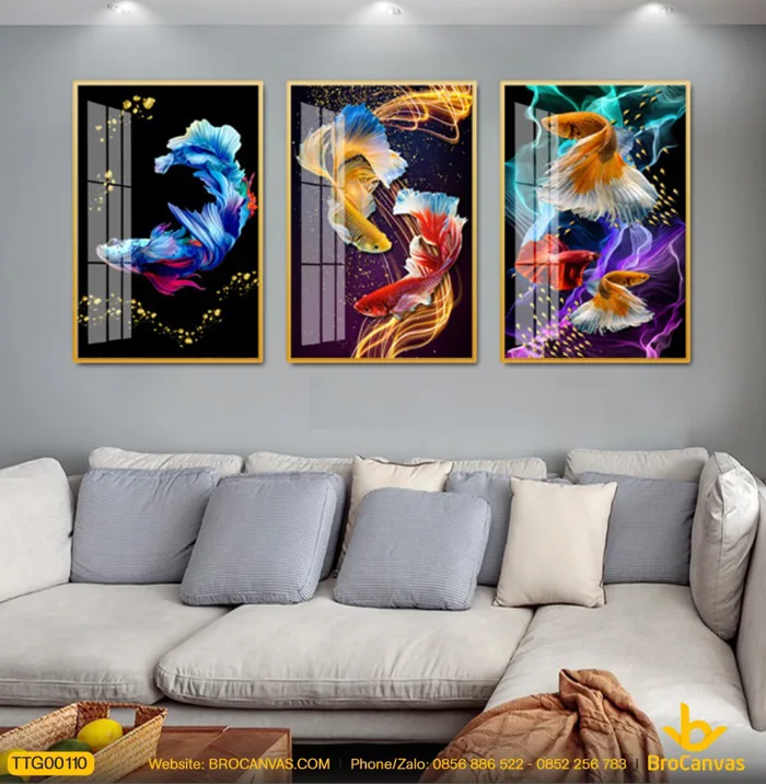 500+ Tranh Tráng Gương Cao Cấp【Giá Xưởng】BroCanvas