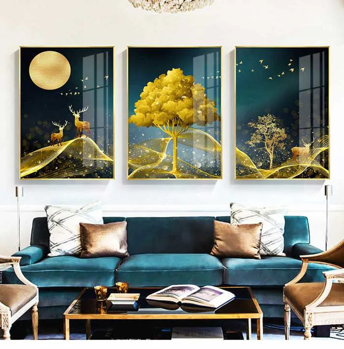 Tranh tráng gương 5D trang trí TGA 001