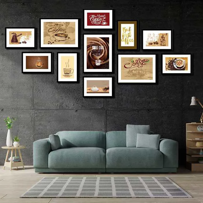 Bộ 11 tranh canvas treo tường Decor Tranh treo quán cafe - DC174 - A Tranh  Đẹp